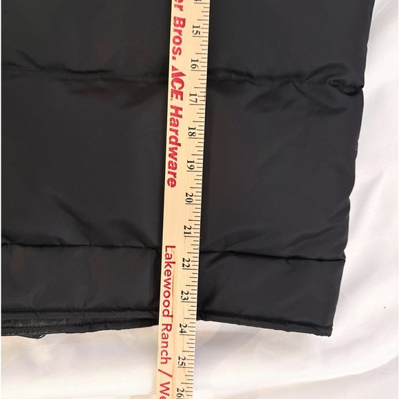 The Kooples Paris Mens Black Leather & Down Biker Hooded Jacket Size L MSRP $810 - Picture 15 of 16